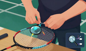 Cara-Memperbaiki-Tarikan-Senar-Raket-yang-Sudah-Kendor